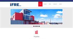Desktop Screenshot of ifre.cz